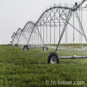 Pivot central de roue Installation du système d&#39;irrigation